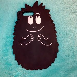 SILICONE 3D FLUFFY MONSTER IPHONE CASE